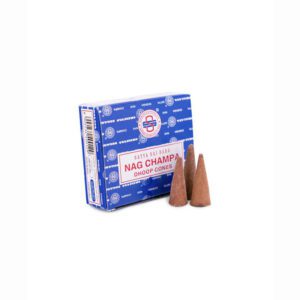 Nag Champa azul en conos